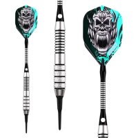 Soft Tip Darts Set mit Accessories| 12 Pack langlebige Kunststoffspitzen