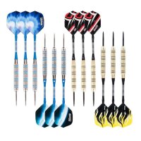 Professionelles Dart-Set mit Stahlspitze und...