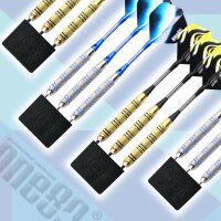 Professionelles Dart-Set mit Stahlspitze und zusätzlichen Flights und Schäften, 12er-Pack