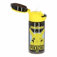 Pokémon Wasserflasche Trinkflasche für Kinder 500 ml 18,5 cm hoch