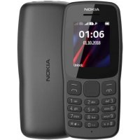 Nokia 106 (2019) Dual SIM schwarz Senior Handy Handy...