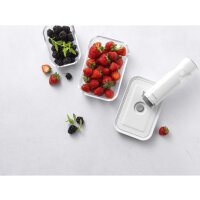 Vorratsdose Vakuum Lebensmittelbehälter Vakuumbehälter Fresh & Save Glas 350 ml