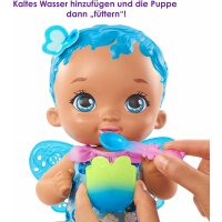 Berry Hungry Baby Butterfly Puppe (30 cm), Blaubeerduft mit Farbwechsellöffel und Tasse, tolles Geschenk für Kinder ab 2 Jahren