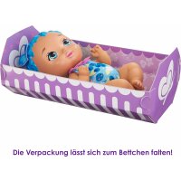 Berry Hungry Baby Butterfly Puppe (30 cm), Blaubeerduft mit Farbwechsellöffel und Tasse, tolles Geschenk für Kinder ab 2 Jahren