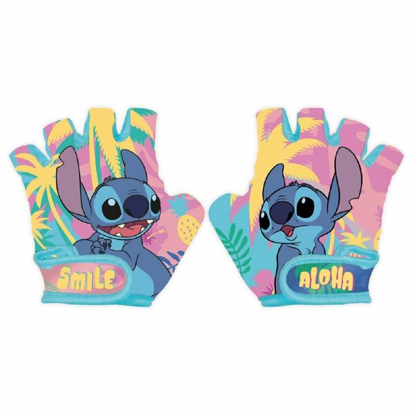 Lilo & Stitch Fahrradhandschuhe Bunte Begleiter für kleine Radfahrer, Größe XS