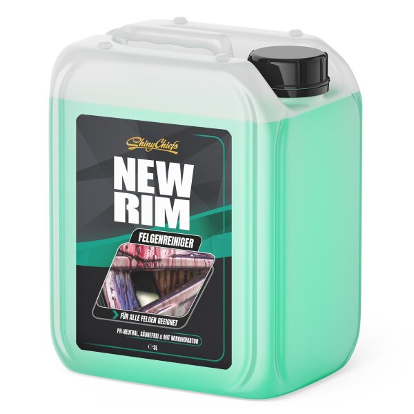 NEWRIM Felgenreiniger 3 Liter - säurefreier Reiniger für Felgen - Grün