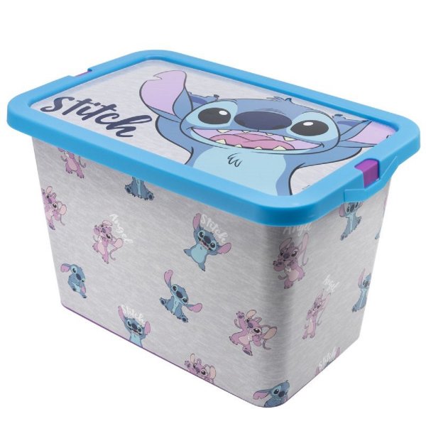 Lilo & Stitch Spielzeug-Click Box Aufbewahrungsbox Ideale Aufbewahrungslösung für Spielzeug