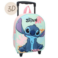 Lilo & Stitch Kinder Trolley Rucksack Perfekt für Schule, Reisen und Freizeit