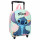 Lilo & Stitch Kinder Trolley Rucksack Perfekt für Schule, Reisen und Freizeit