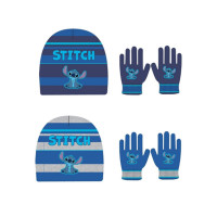 Lilo & Stitch Mütze mit Handschuhen Kopfbedeckung für Kinder
