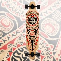 41 Zoll Komplett-Skateboard - Totem 8-lagiges Ahorndeck