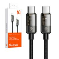 Schnellladekabel USB-C zu USB-C PD 100W, 1,8m in Schwarz...