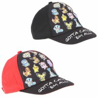 Pokémon Kinderkappe Cap Kopfbedeckung Stilvoller...