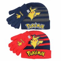 Pokémon Mütze und Handschuhe für Kinder...