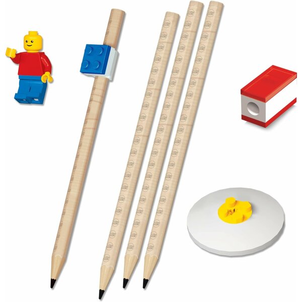 LEGO Schreibwarenset mit Minifigur