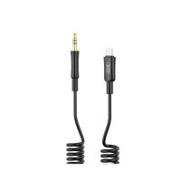 XO Audio-Kabel in Schwarz 1m USB-C auf AUX 3,5mm...