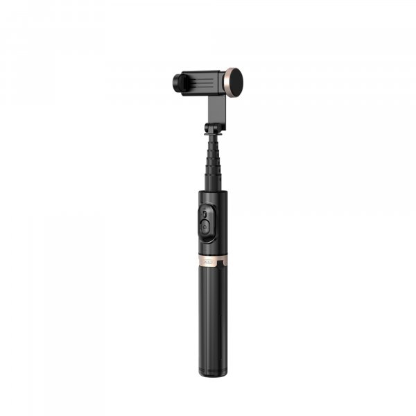 XO Selfie-Stick Stativ mit Bluetooth Verbindung in Schwarz 72 cm Tragbar & Rotierbar