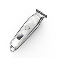 Kabellose Haarschneidemaschine in Grau 600mAh IPX6 Wasserdicht Rasierer