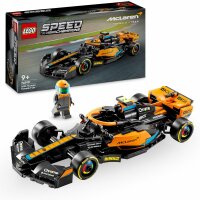 LEGO Speed Champions McLaren Formel 1 Rennwagen 2023, Spielzeug für Kinder ab 9 Jahren,Geschenkidee