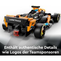 LEGO Speed Champions McLaren Formel 1 Rennwagen 2023, Spielzeug für Kinder ab 9 Jahren,Geschenkidee