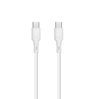 Kabel USB-C auf USB-C max. 60W 3A 100 cm zum Laden und...