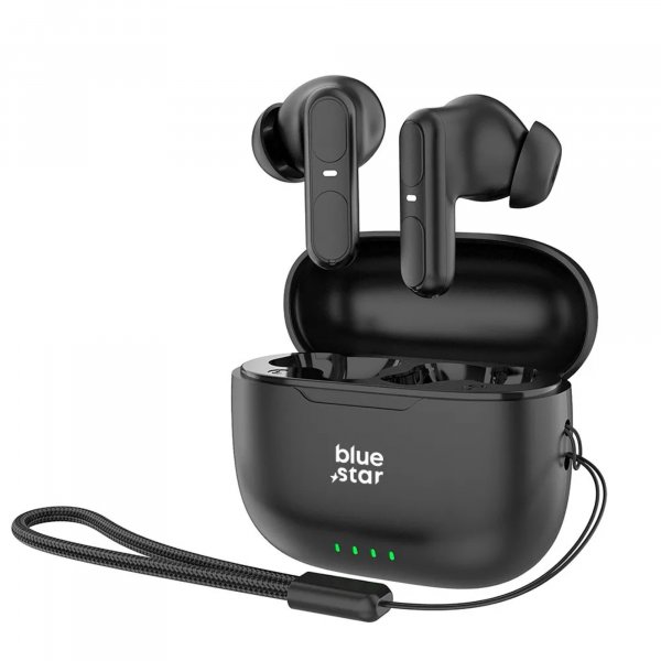 Bluetooh Kopfhörer in Schwarz kabellose In-Ear-Kopfhörer Wasserdicht Bluetooth 5.4
