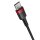 Baseus Cafule USB-C / USB-C-Kabel 100W 1 m - rot-schwarz und schwarz-grau (2 Stk.)