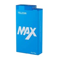 Telesin Akku kompatibel mit GoPro MAX (GP-BTR-MAX) 1600...