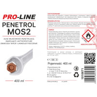 Stark eindringender Rostentferner PENETROL MoS2 in Spraydose 400 ml