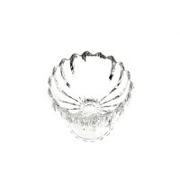 6 Teiliges Glasschalen-Set 200 ml, Für Eis, Snacks, Pudding und Desserts Transparent