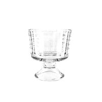 6 Tlg.Set Dessertgläser, Eisbecher aus Glas 250 ml Transparent Glasschalen