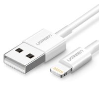 Vernickeltes Kabel 10W USB-A kompatibel mit iPhone-Kabel...