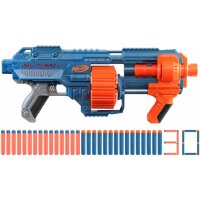 Nerf Elite 2.0 Shockwave RD-15 Blaster, 30 Nerf Darts, 15-Dart Rotationstrommel, Schnellfeuer mit Pump-Action, mit Erweiterungsoptionen