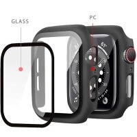 Smartwatch Schutzhülle kompatibel mit Apple Serie 7/8/9 (41 mm) Transparent