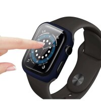 Smartwatch Schutzhülle kompatibel mit Apple Serie 7/8/9 (41 mm) Transparent