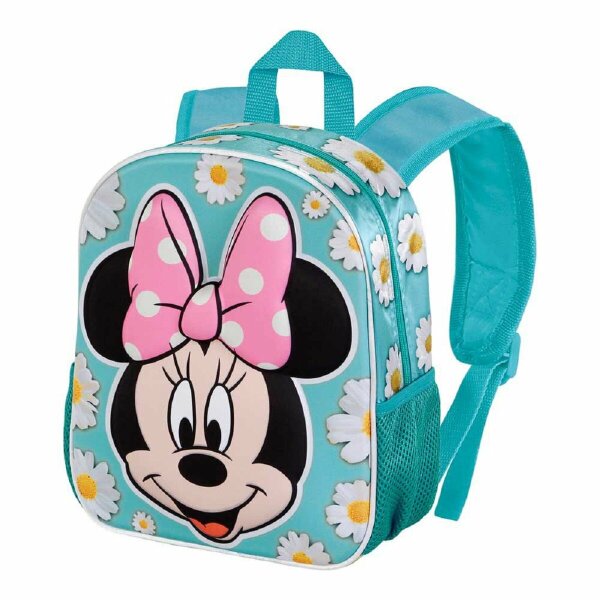 Minnie Maus 3D Schulranzen Verspielter Rucksack mit 3D-Design für Kinder