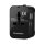 Reiseadapter universal 24W EU / US / AUS / UK / 2x USB-A in Schwarz