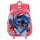 Lilo und Stitch Thing-Kleiner 3D Rucksack mit Rädern, Rosa, 26 x 34 cm, Kapazität 12,5 L