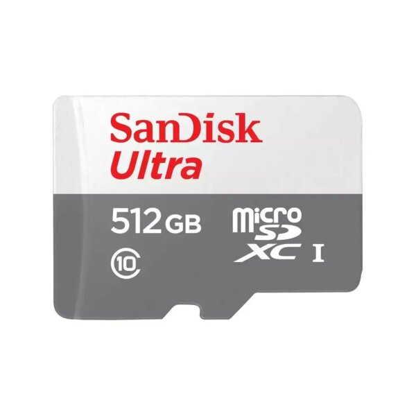 SANDISK ULTRA SDXC-Speicherkarte 512 GB 100 MB/s Klasse 10