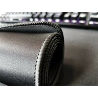 Mauspad PD 684 XXXL in Schwarz 90x35 cm mit orangen Mustern Gaming Mauspad