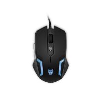 Gaming Maus MX 357C in Schwarz Maus mit RGB-Beleuchtung bis zu 2400DPI mit Kabel