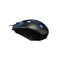 Maus in Schwarz MX 757C Gaming Maus mit 6 Tasten,...