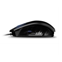 Maus in Schwarz MX 757C Gaming Maus mit 6 Tasten, RGB-Beleuchtung bis zu 4000 DPI