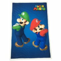 Super Mario Sherpa-Fleece-Decke 100 x 150 cm für Fans und Komfortliebhaber