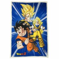 Dragon Ball Z Sherpa-Fleece-Decke 100 x 150 cm für ultimative Gemütlichkeit