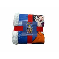 Dragon Ball Z Sherpa-Fleece-Decke 100 x 150 cm für ultimative Gemütlichkeit