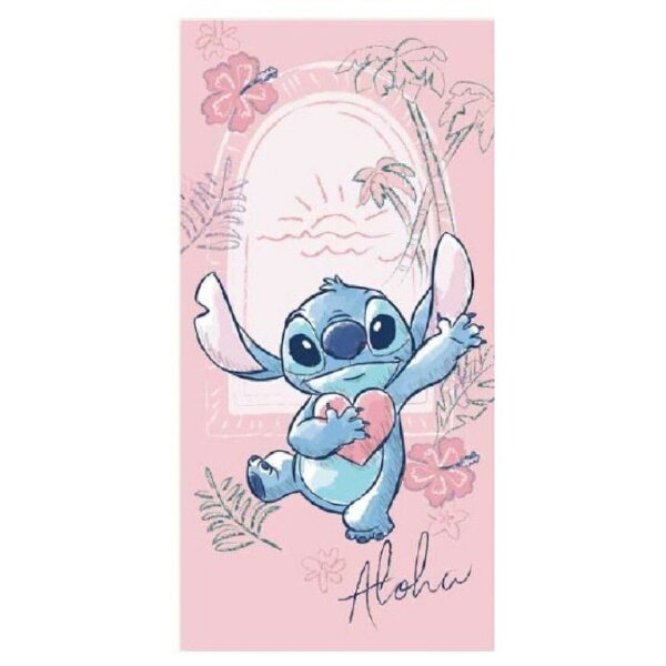 Lilo & Stitch Kinderhandtuch Strandtuch Poolzubehör für Kinder 70x140 cm