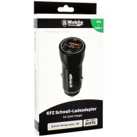 KFZ-Schnell-Ladeadapter – 12V mit USB und USB-C...