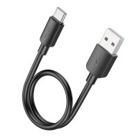 Ladekabel 27W USB-A auf USB-C in Schwarz Schnellladekabel...