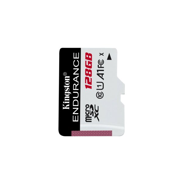 Kingston High Endurance Speicherkarte microSDXC UHS-I 128GB, Klasse 10, 95 MB/s